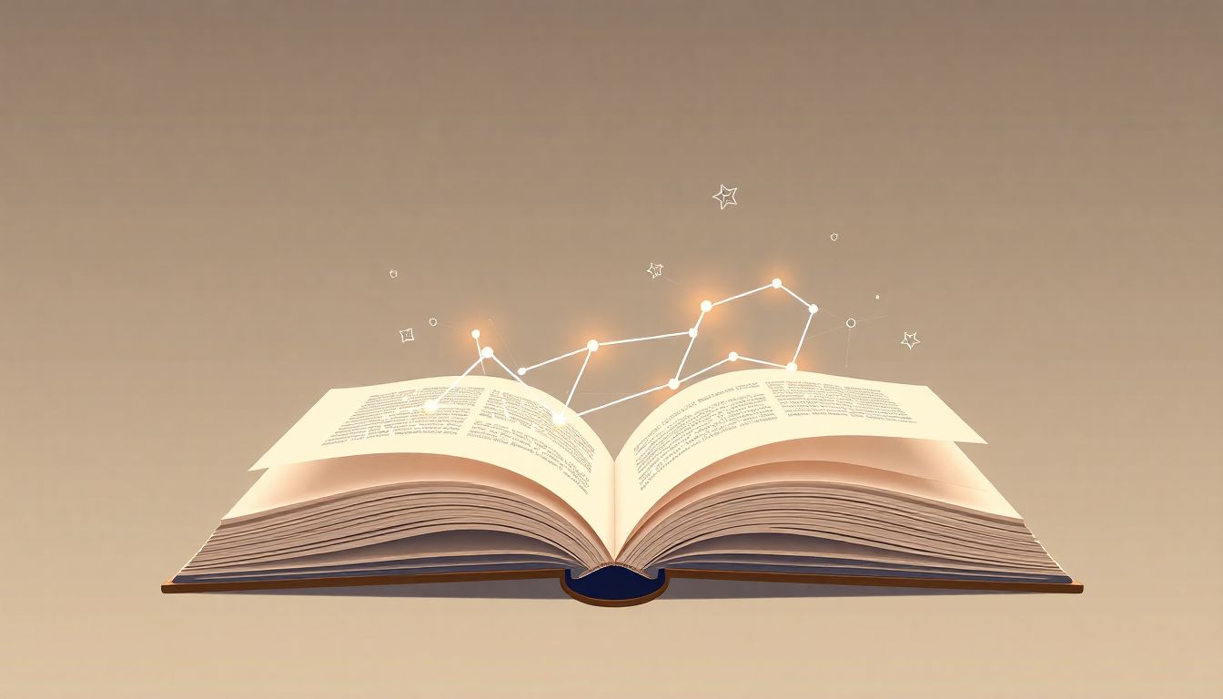 Alt text: "A minimalist illustration depicting the transformative impact of blockchain on education. The image features an open book whose pages are intertwined with a glowing blockchain chain, symbolizing the connection between traditional learning and digital innovation. Subtle icons representing student data security, decentralized learning, and smart contracts are integrated into the design. The background is a soft gradient, creating a serene and inspiring atmosphere that emphasizes the harmonious relationship between education and technology."